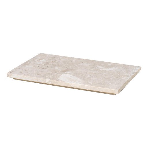 Tray voor plant box plantenbak marmer beige