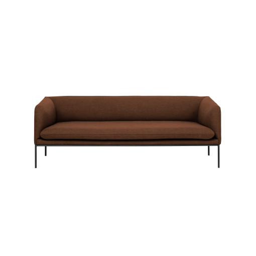 Turn Sofa bank Fiord 3-zits rust