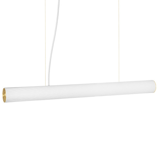 Vuelta hanglamp 100 LED wit/messing