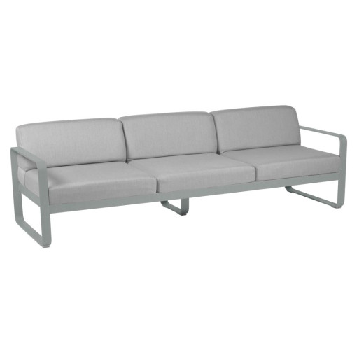 Bellevie 3-zits loungebank kussen flannelgrijs Lapilli Grey