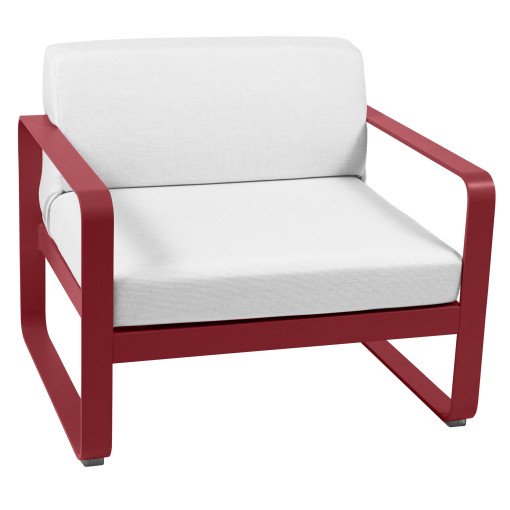 Bellevie fauteuil kussen wit Chili