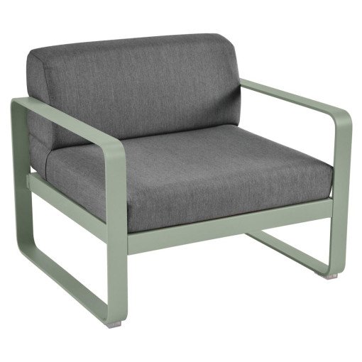 Bellevie fauteuil kussen antraciet Cactus