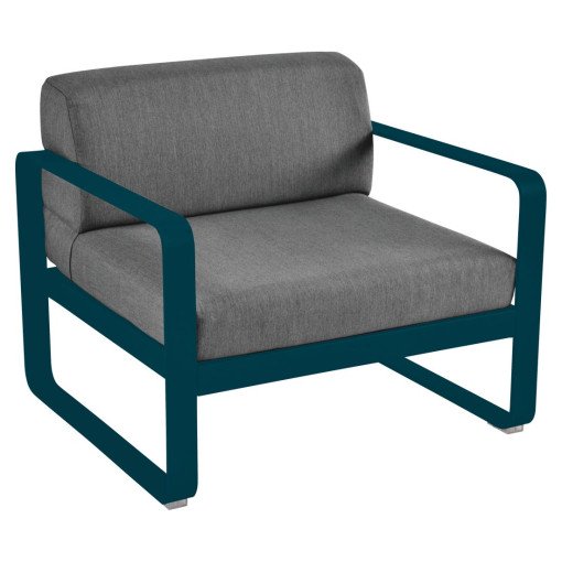 Bellevie fauteuil kussen antraciet Acapulco