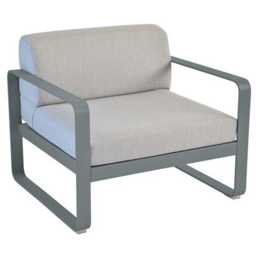 Bellevie fauteuil kussen flannelgrijs Storm Grey