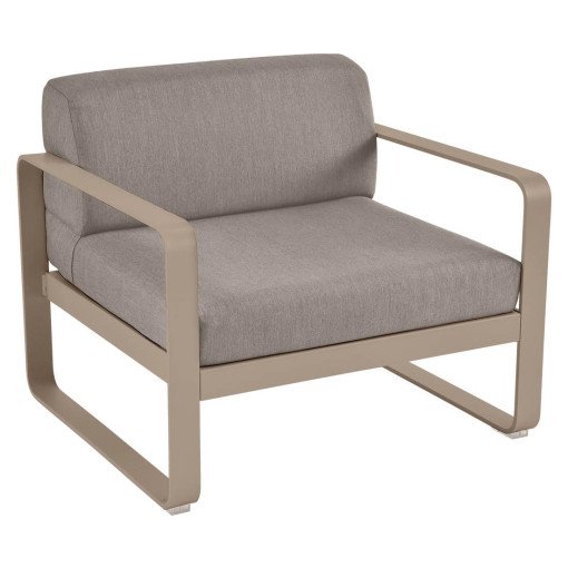 Bellevie fauteuil kussen grey taupe Nutmeg