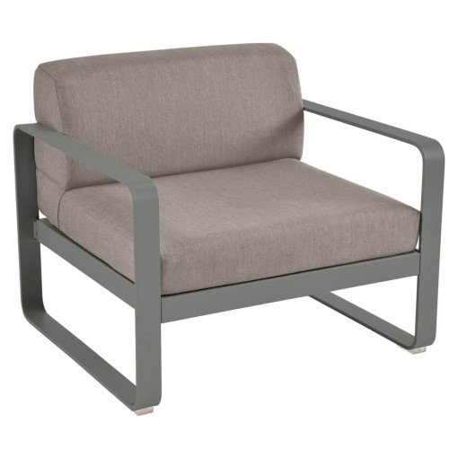 Bellevie fauteuil kussen grey taupe Rosemary