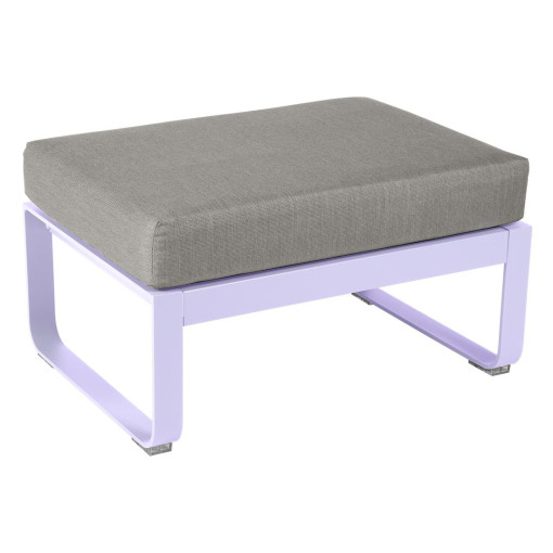 Bellevie hocker kussen grey taupe Marshmallow