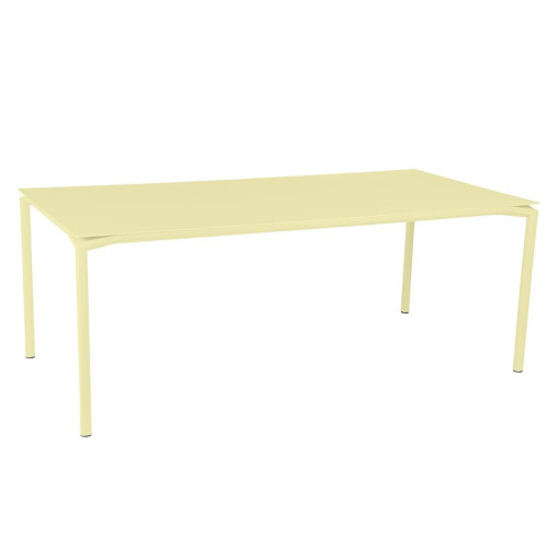 Calvi tuintafel 195x95 Frosted lemon