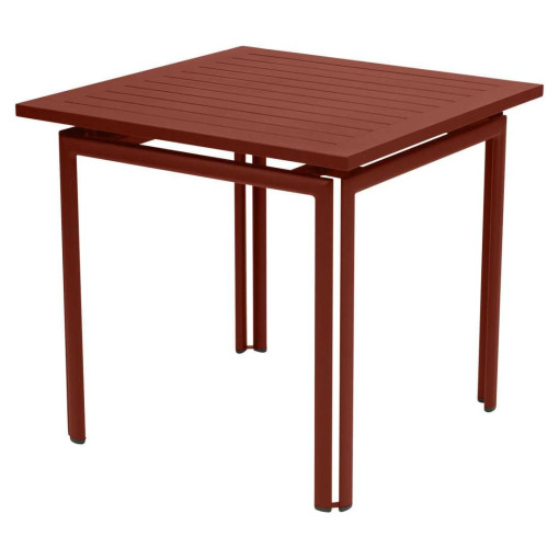 Costa tuintafel 80x80 Red ochre