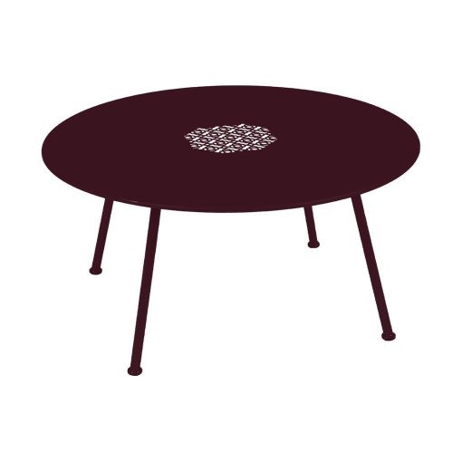 Lorette salontafel Ø 80cm Black Cherry