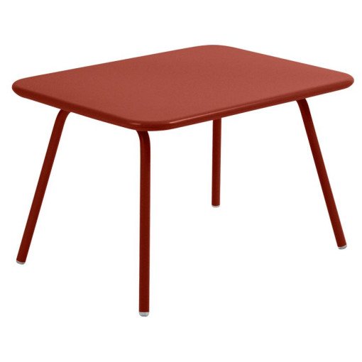 Luxembourg KID kinder tuintafel 76x55 Red Ochre