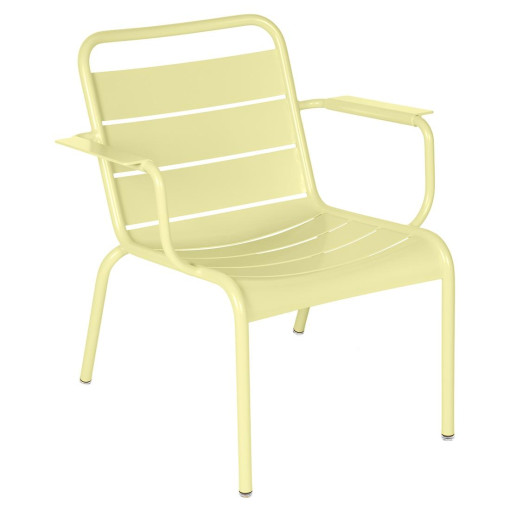 Luxembourg lounge fauteuil met armleuning Frosted lemon