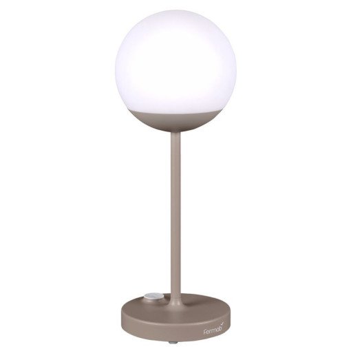 MOOON! tafellamp H41 LED oplaadbaar Nutmeg