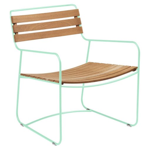 Surprising Teak fauteuil Opaline green