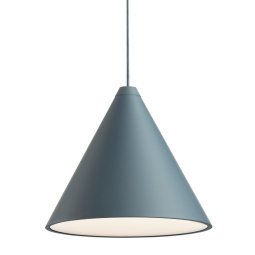 String Lights Cone hanglamp LED Ø19 22m blauw