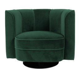 Flower fauteuil draaifauteuil groen