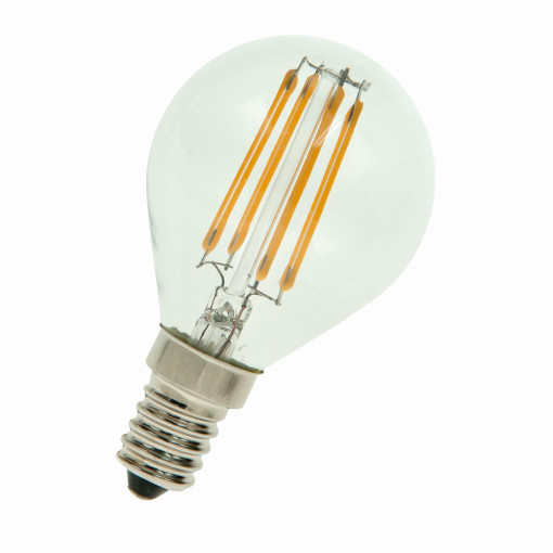 LED Filament G45 lichtbron E14 4W 2700K helder dimbaar