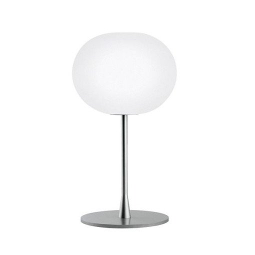 Glo-Ball T1 tafellamp zilver