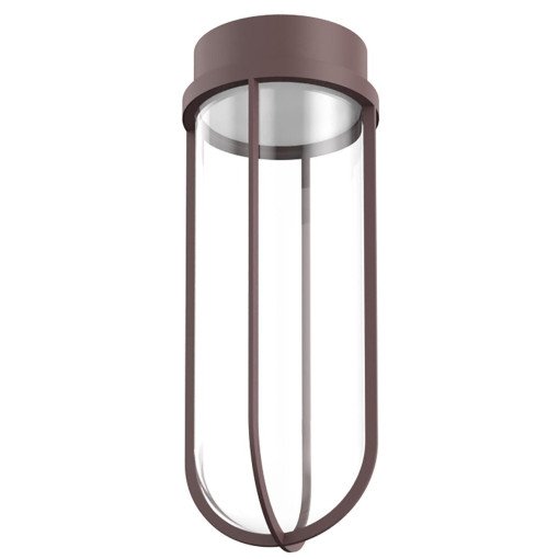 In Vitro Outdoor plafondlamp Ø18 LED donkerbruin