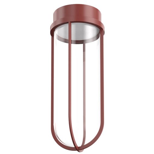 In Vitro Outdoor plafondlamp Ø18 LED terracotta