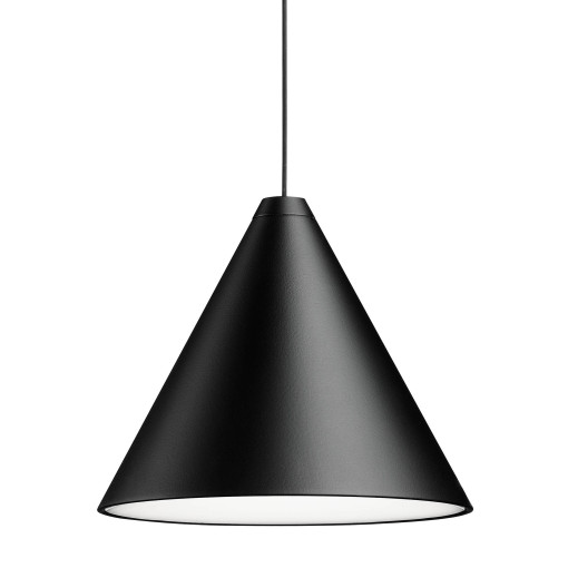 String Lights Cone hanglamp LED Ø19 22m zwart