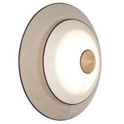 Cymbal wandlamp LED large Natural