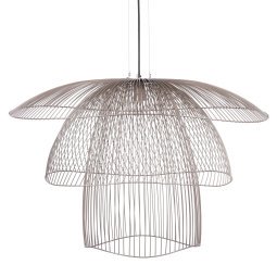 Papillon hanglamp Ø100 large metallic taupe