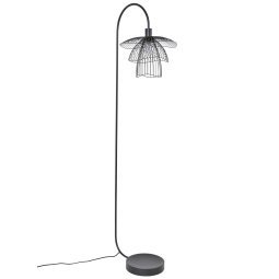 Papillon vloerlamp zwart