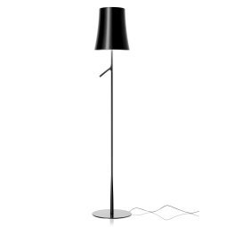 Birdie Lettura vloerlamp LED met touchdimmer grafiet