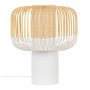 Bamboo Light tafellamp large wit