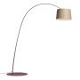 Twiggy Wood booglamp LED Burgundy/Oak