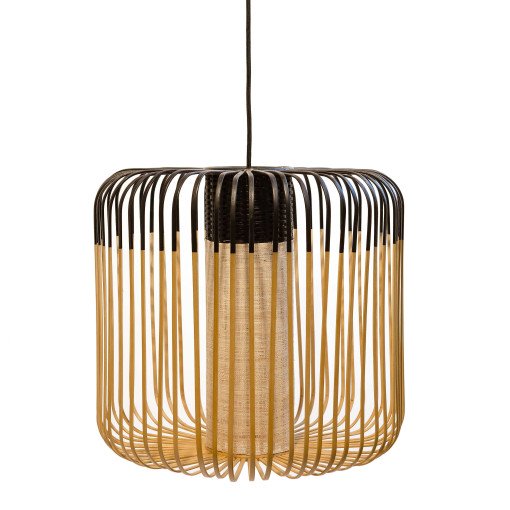 Bamboo Light hanglamp Ø45 medium zwart