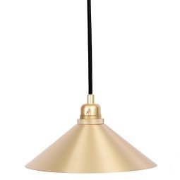 Cone Shade hanglamp Ø25 small messing