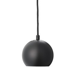 Ball hanglamp Ø12 mat zwart