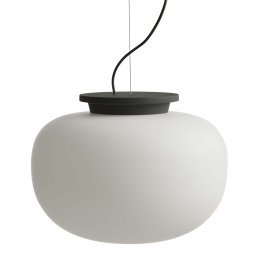 Supernate hanglamp Ø38 opal white/black