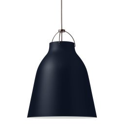 Caravaggio P3 hanglamp Ø40 matt Dark Ultramarine