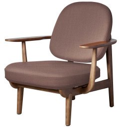 Fred JH97 fauteuil walnoten onderstel Christianshavn 1131