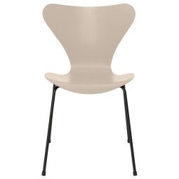 Vlinderstoel stoel zwart, coloured ash light beige