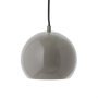 Ball hanglamp Ø18 glossy warm grey 