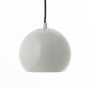 Ball hanglamp Ø18 glossy pale grey 