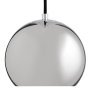 Ball hanglamp Ø18 metallic chroom