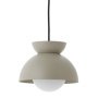 Butterfly hanglamp Ø29 beige grijs