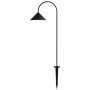 Grasp sokkellamp H60 LED oplaadbaar matt black