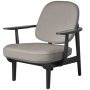 Fred JH97 fauteuil zwart gelakt essen Christianshavn 1120