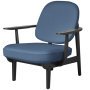 Fred JH97 fauteuil zwart gelakt essen Christianshavn 1151