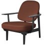 Fred JH97 fauteuil zwart gelakt essen Christianshavn 1133