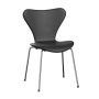 Series 7 gestoffeerde stoel chrome onderstel essential black