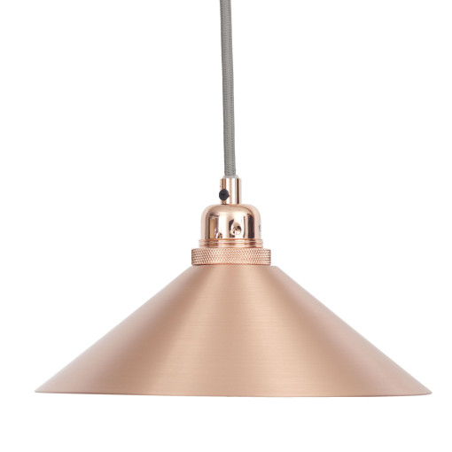 Cone Shade hanglamp Ø25 small koper