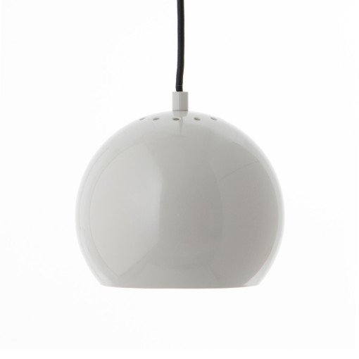 Ball hanglamp Ø18 glossy pale grey 