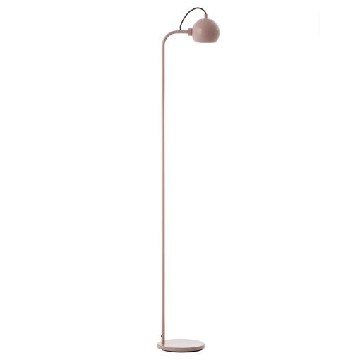 Ball single vloerlamp nude glossy 